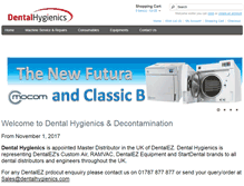 Tablet Screenshot of dentalhygienics.com